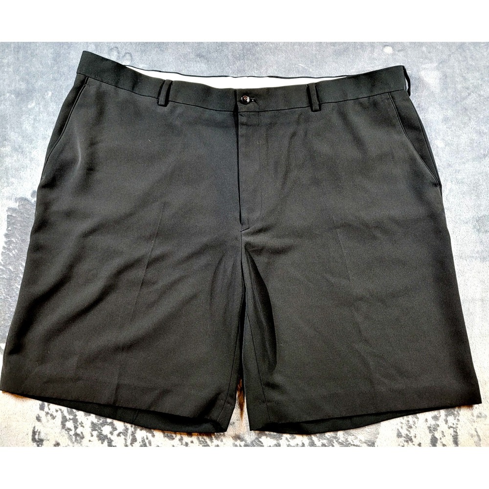 Alan Flusser‎ Golf Shorts Size 44 Mens Black Shorts